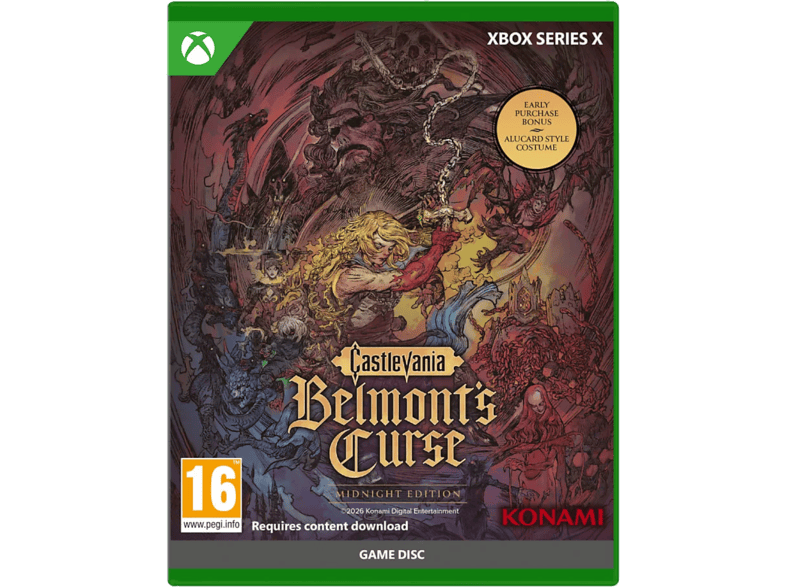 Castlevania: Belmont's Curse - Midnight Edition XBOX Series X [Deutsch]
