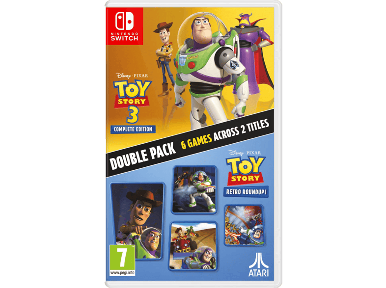 Disney/Pixar Toy Story: Retro Roundup! + Story 3 Complete Edition Double Pack - Nintendo Switch [Deutsch]