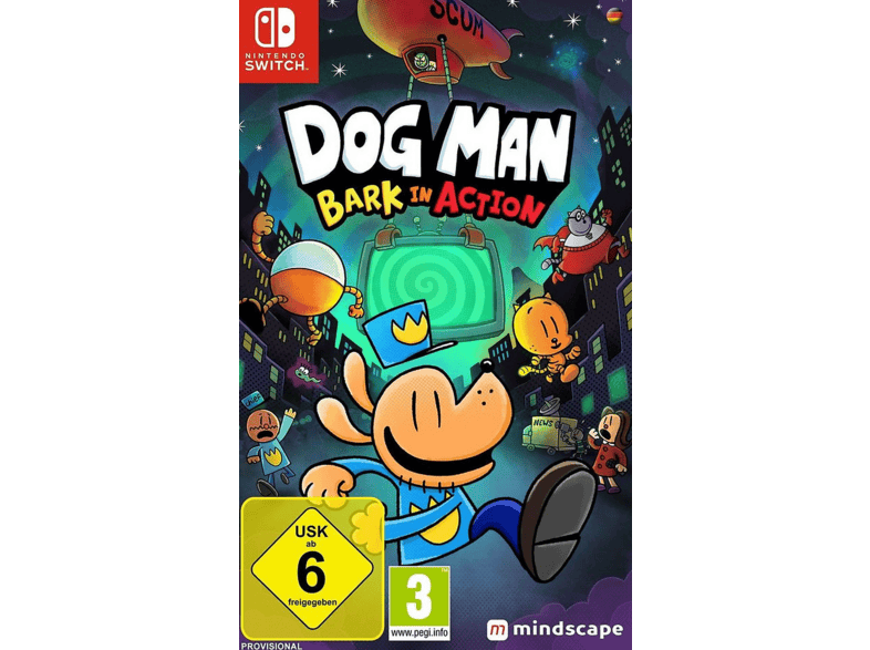 Dog Man: Bark in Action - Nintendo Switch [Deutsch]