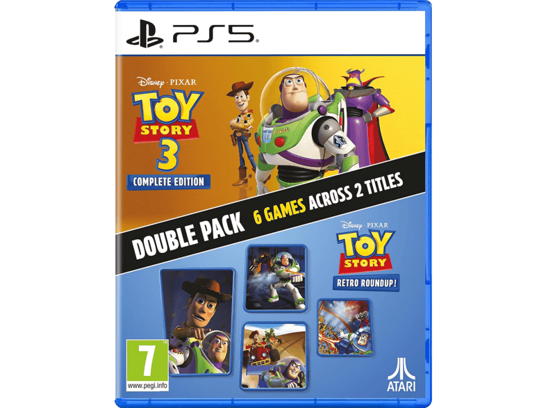 Disney/Pixar Toy Story: Retro Roundup! + Story 3 Complete Edition Double Pack - PlayStation 5 [Deutsch]
