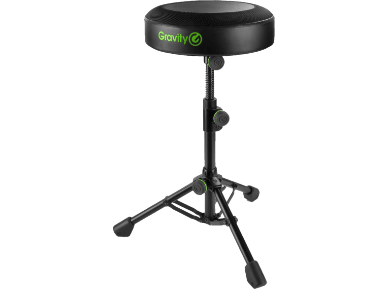 GRAVITY GFDSEAT1 Musikerhocker, Schwarz