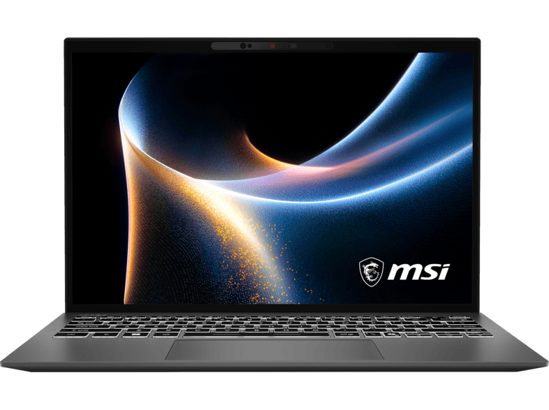 MSI Prestige 13 AI+ A3MG-025CH, Notebook, mit 13.3 Display, Intel® Core? Ultra 7 Prozessor 355 (12 MB Cache, bis zu 4.70 GHz), 32 GB RAM, 1 TB SSD, Onboard Graphics, Platingrau, Windows 11 Home