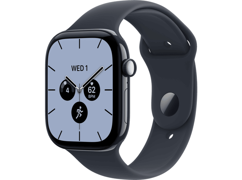 APPLE Watch Series 12 (GPS + Cellular) 46 mm Smartwatch Keramik, 160 - 210 (M/L), Night Blue Ceramic Case/Navy Sport Band