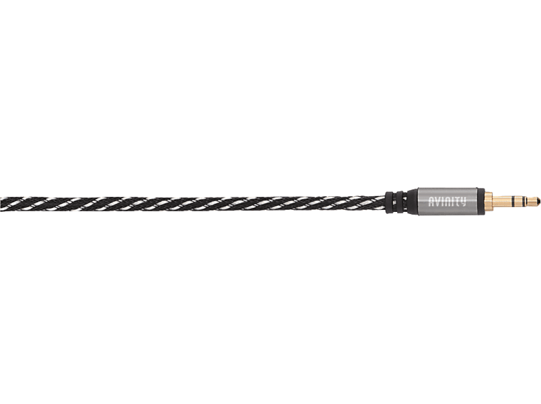 AVINITY 00127044 - Klinken-Kabel (Schwarz/Weiss)