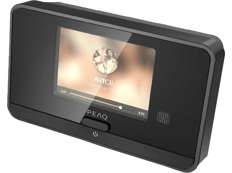 PEAQ PDR10BT-B - Digitalradio (DAB+, FM, Internet radio, Schwarz)