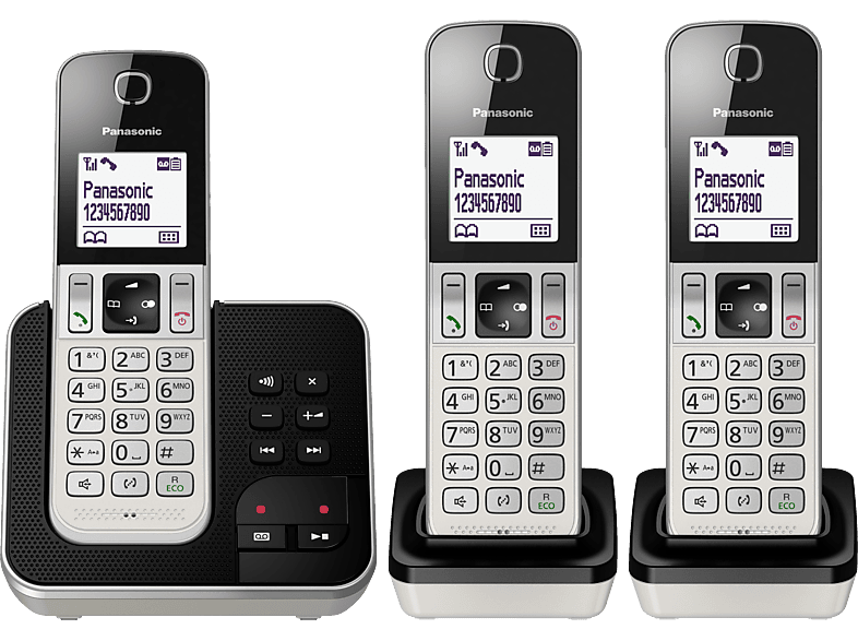 Panasonic - Kx-tgd323slw