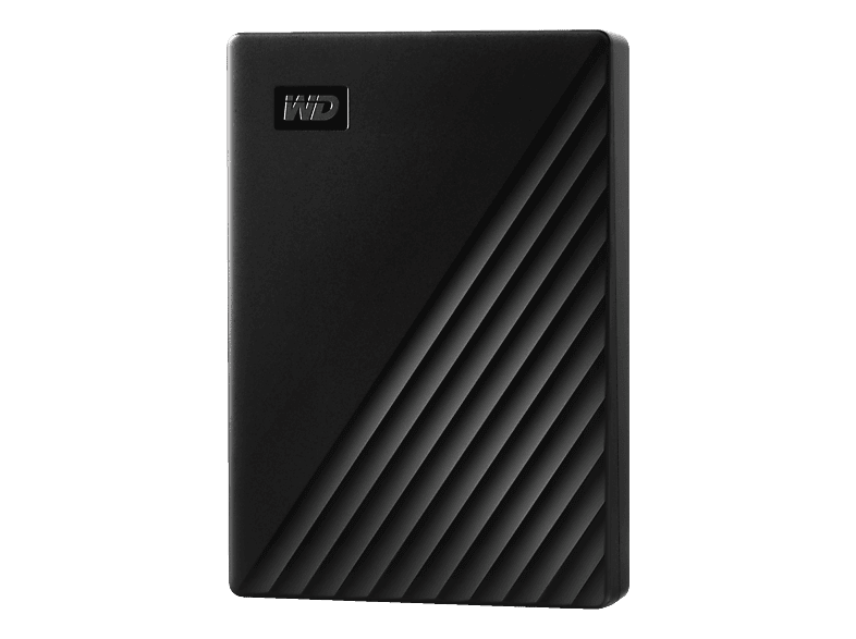 Western Digital - My Passport Portable (2019), Externe Festplatte USB 3.0, Black, 4 TB