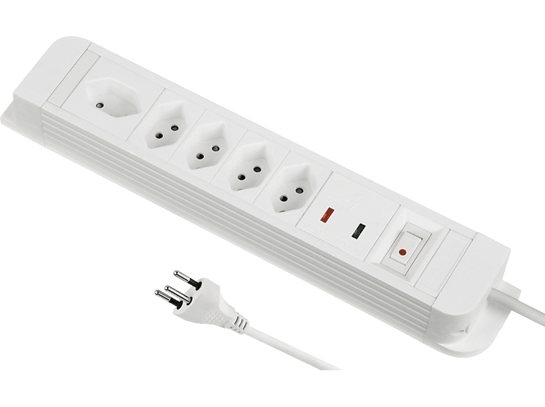 Schönenberger Electro Steckdosenleiste | 5 × Typ 13 | 2.3 kW