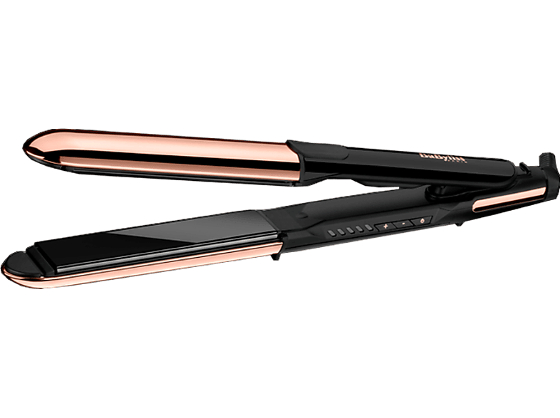 BABYLISS Straight&Curl Brilliance - Glätteisen (Schwarz/Gold)