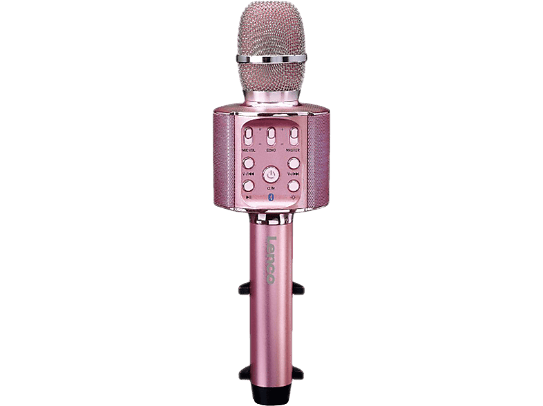 LENCO BMC-090 - Bluetooth Karaoke-Mikrofon (Rosegold)