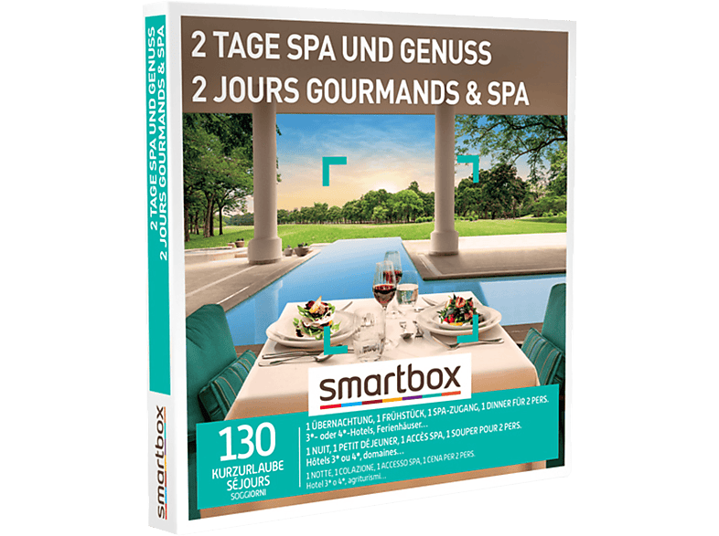 SMARTBOX 2 Tage Spa und Genuss - Geschenkbox