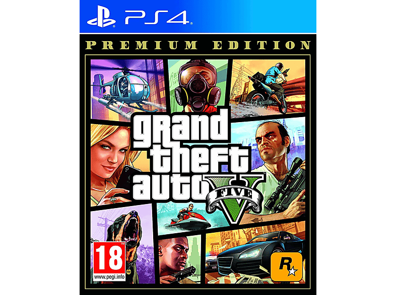 Take 2 - GTA V Premium Edition, (ps4) De