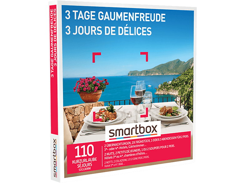 SMARTBOX 3 Tage Gaumenfreude - Geschenkbox