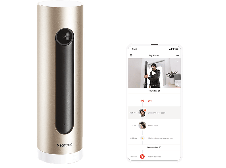 NETATMO Welcome Smart Home NANSC01EU Full HD
