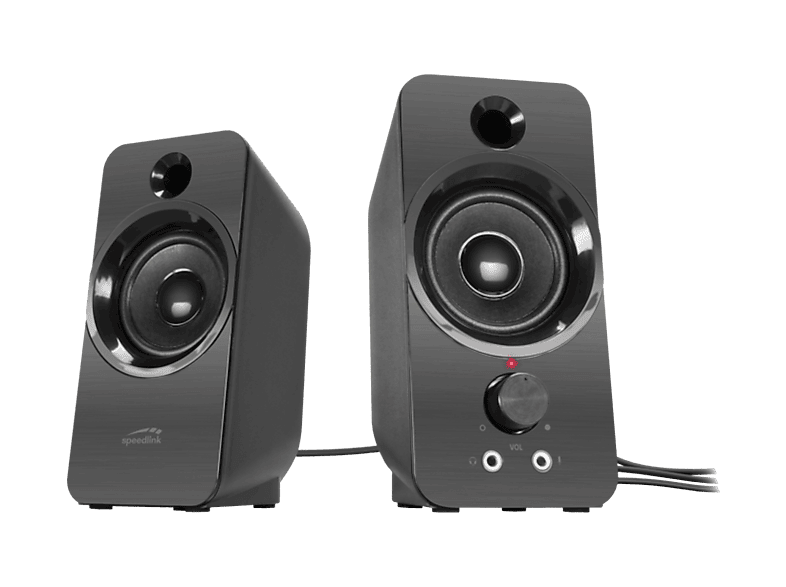 SPEEDLINK DAROC Stereo Speaker SL-810005-BK black