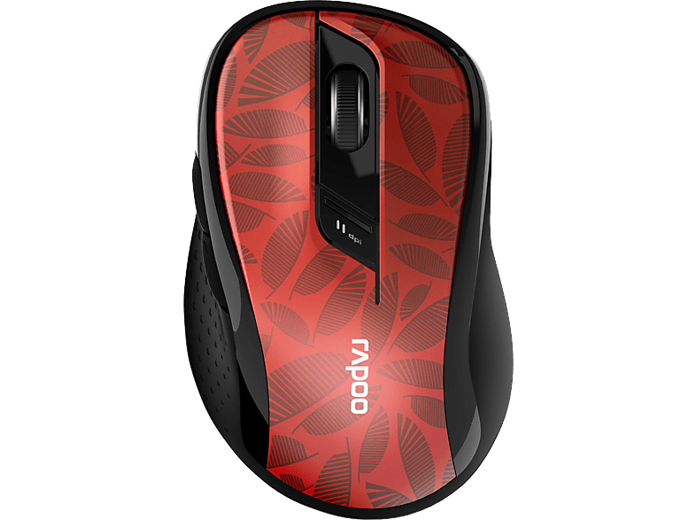 RAPOO M500 Office Silent Mouse red 18589 Wireless, Multimode