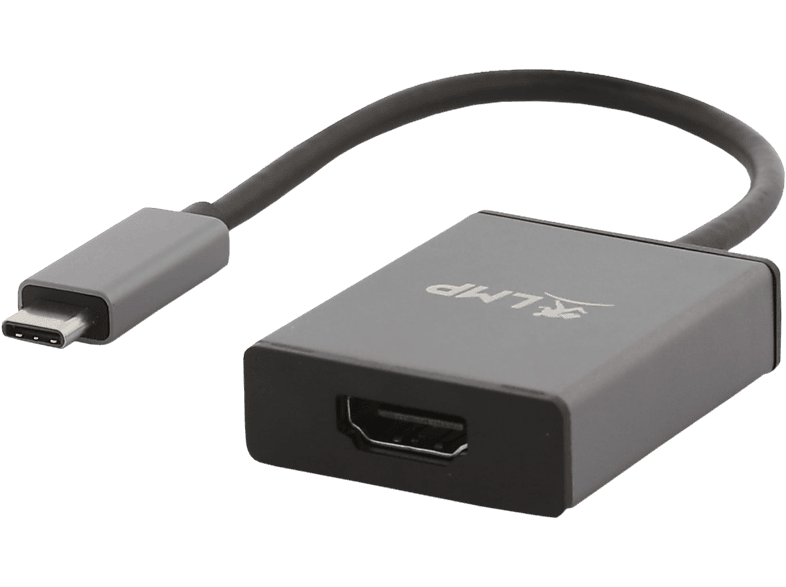 LMP 15940 - Adapter USB-C zu HDMI 2.0 (Grau)