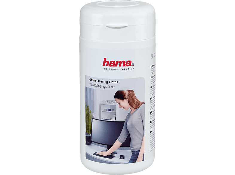 HAMA 00113805 - Büro-Reinigungstücher (Weiss)