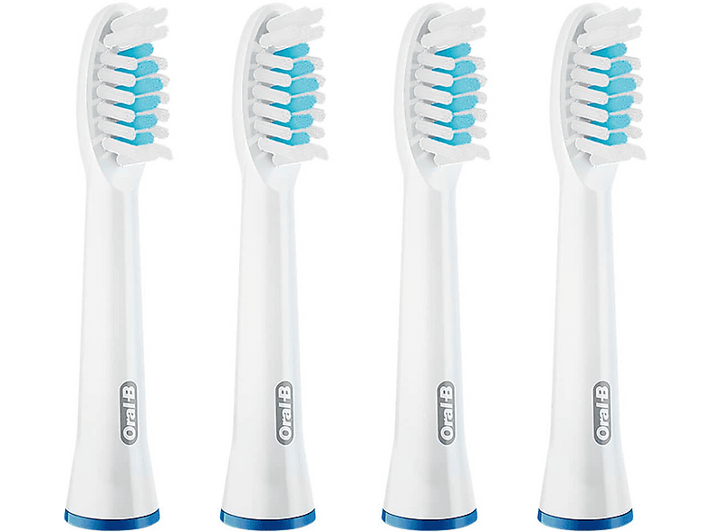 Oral-B Pulsonic Sensitive 4St Ersatzzahnbürsten – Ersatzbürste/Zahnpflege Zubehör – weiss