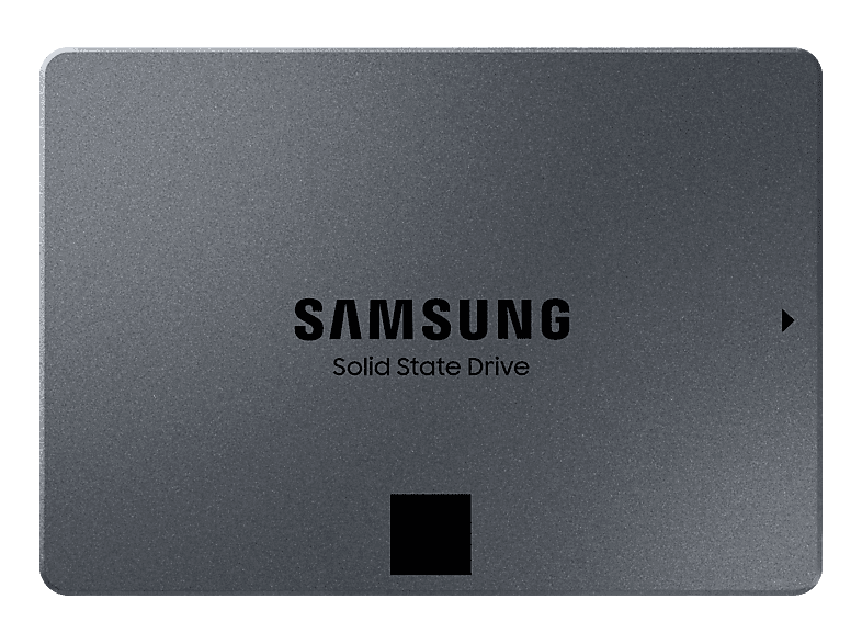 SAMSUNG 870 QVO - Festplatte (SSD, 2 TB, Grau)
