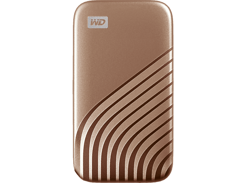 WD - Externe SSD-Festplatte 6.35 cm (2.5 Zoll), Gold, 1 TB