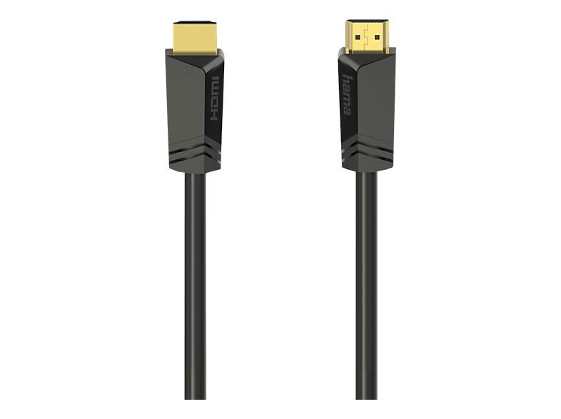 Hama -  Kabel HDMI High Speed ​​4K 18 Gbit/s 7,5 m Gold, One Size
