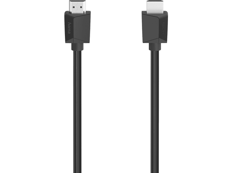 HAMA 200701 HS HDMI 4K M/M 0.75M - HDMI-Kabel (Schwarz)