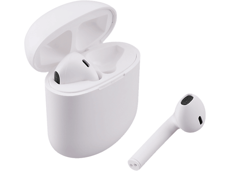 ISY ITW-1000-WT - True Wireless Kopfhörer (In-ear, Weiss)