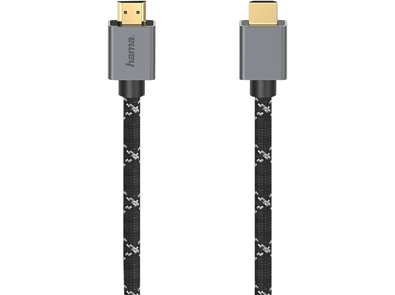 hama 00200504 Ultra High Speed HDMI?-Kabel, zertifiziert, Ultra-HD 8K, Alu, 2,0 m