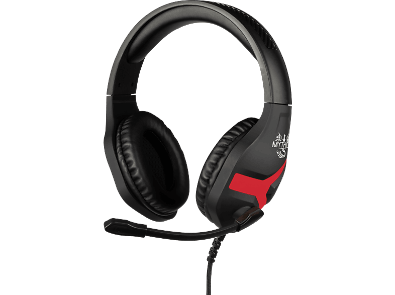 KONIX Nemesis - Gaming Headset, Schwarz/Rot