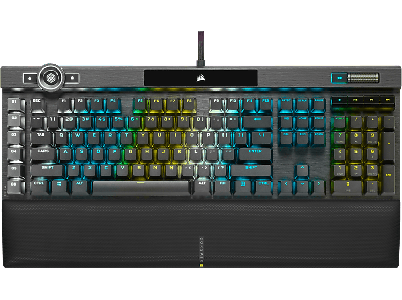 Corsair - K100 OPX (CH, Kabelgebunden), Schwarz