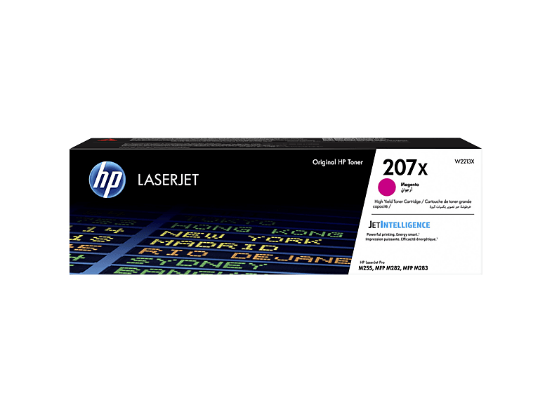 HP Toner-Modul 207X magenta W2213X CLJ Pro M255/282/283 2450 S.