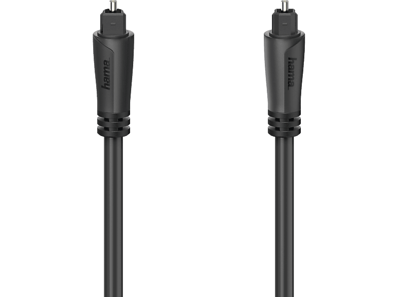 Audio-Lichtleiterkabel Toslink 00205135 | 3 m | Schwarz