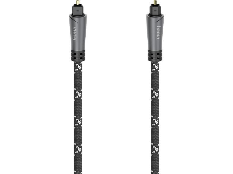 HAMA 00205140 - Audio-Lichtleiter-Kabel (Schwarz)