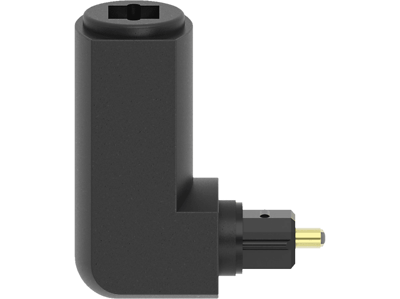 HAMA 00205177 ADAPTER 90 TOSLINK M/F - ODT-Adapter (Schwarz)