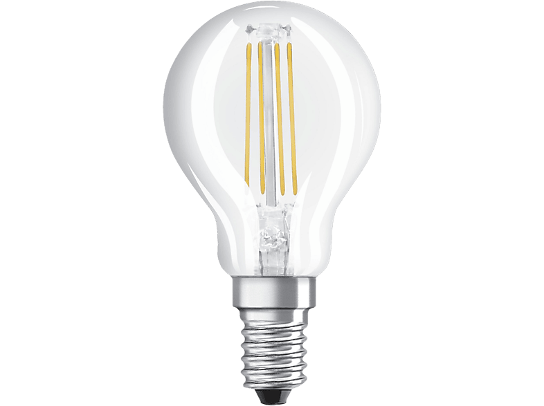 OSRAM HOMELIGHTING 4058075437029 LED EEK F (A - G) E14 Glühlampenform 4.8 W = 40 W Warmweiß (Ø x L) 45 mm x 78 mm 1 St.