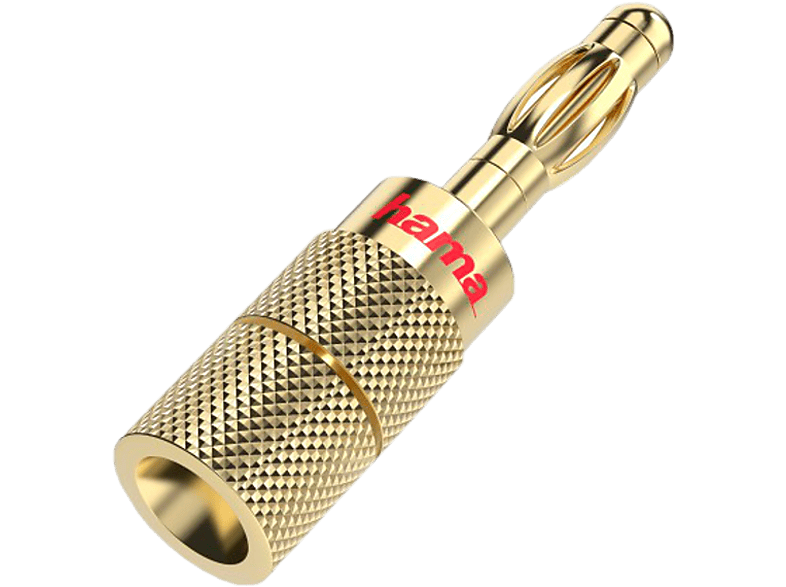 HAMA 00205201 - Audio-Lautsprecheradapter (Gold)