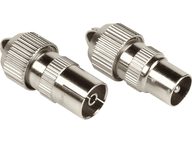 HAMA 00205211 - Koax-Set (Silber)