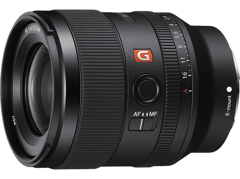 Sony - FE 35mm f/1.4 GM Hybrid-Objektiv Schwarz, One Size