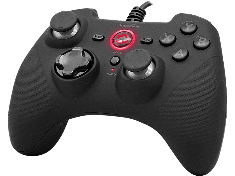 SPEEDLINK RAIT Gamepad wired SL-650010-BK PC/PS3/Switch black