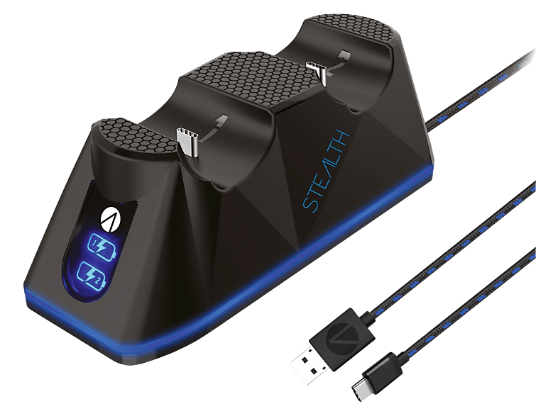 Stealth-Gaming Ladestation SP-C100 V Twin + Charge Cable
