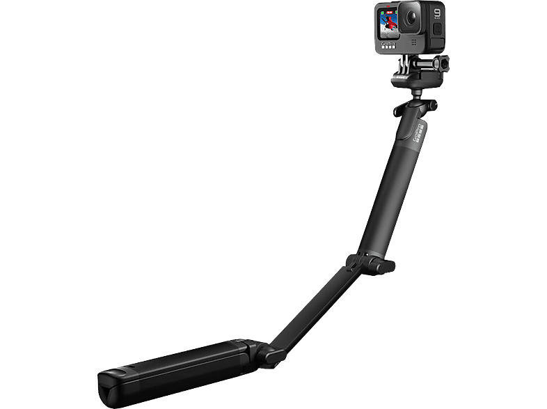 GoPro - Stativset für Actioncam, 3-Way Grip 2.0 (all HERO), Black
