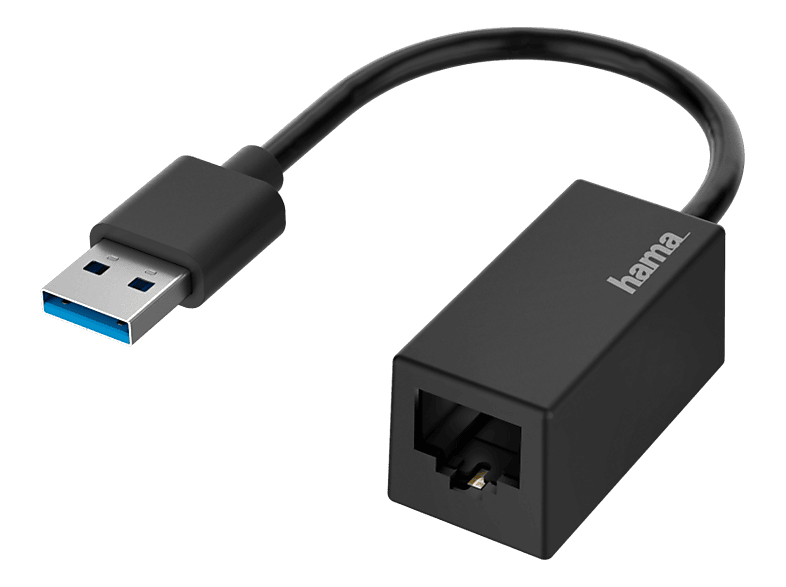 Hama USB 3.2 Gen 1 (USB 3.0) Netzwerk Adapter 1 Gbit/s