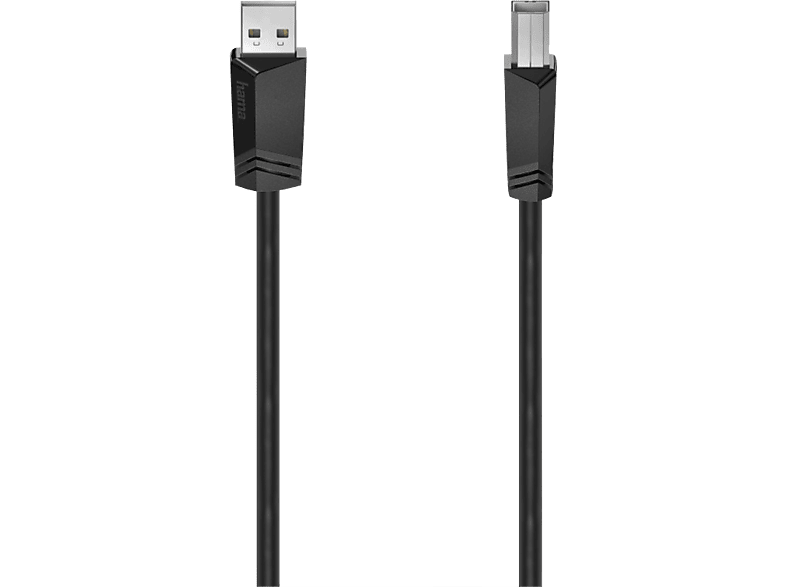 hama 00200604 USB-Kabel, USB 2.0, 480 Mbit/s, 5,00 m
