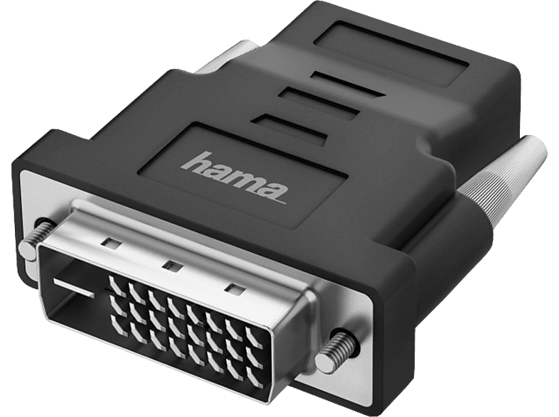 hama 00200338 Video-Adapter, DVI-Stecker - HDMI?-Buchse, Ultra-HD 4K
