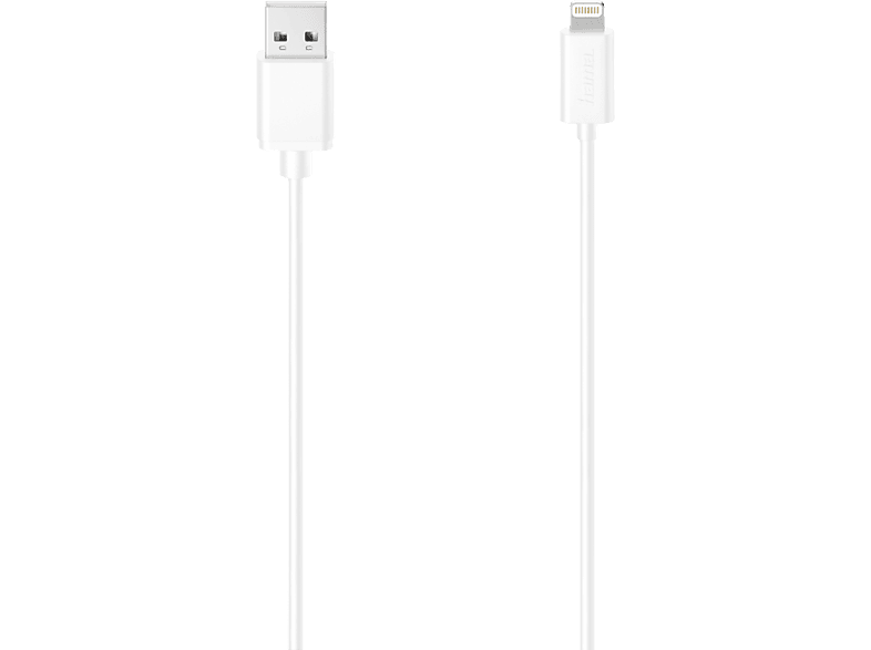 hama 00200623 USB-Kabel für iPhone/iPad mit Lightning Connector, USB 2.0, 1,50 m