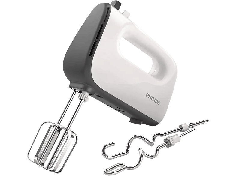 PHILIPS HR3740/00 - Handmixer (Weiss/Grau)