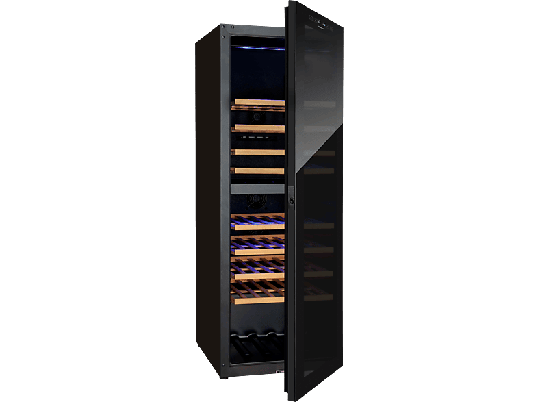 Trisa 191l Dual Zone Freistehender Weinklimaschrank – Weinkühlschrank freistehend – schwarz