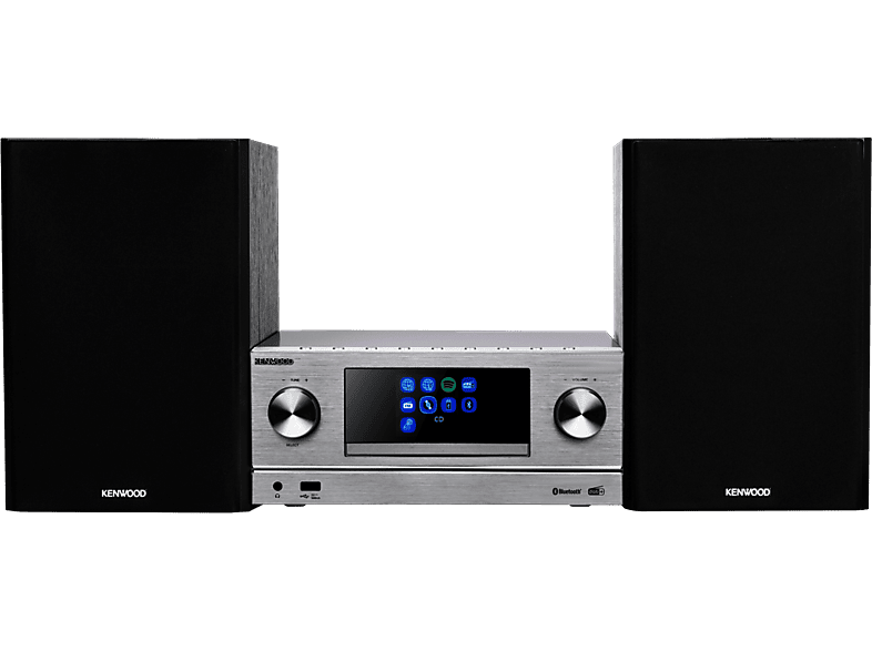KENWOOD M-9000S-S - Micro HiFi-System (Silber)