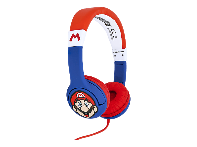 OTL -  Technologies Super Mario Blue Kopfhörer Kabelgebunden Kopfband Musik Mehrfarbig, Multicolor